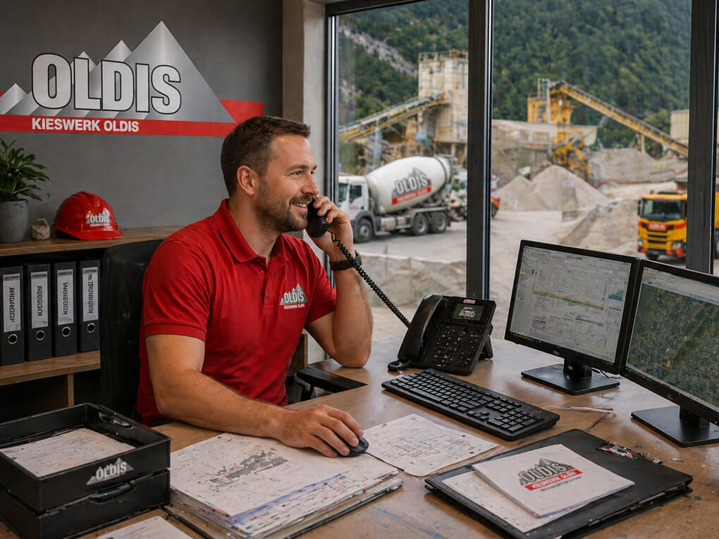 Ihr Job als Disponent bei Kieswerk Oldis - Chur und Haldenstein (Graubünden)